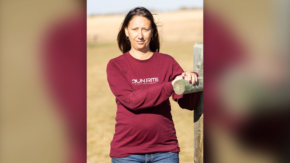 Meghan Speed, weekend feeder at Dun Rite Stock and Stables